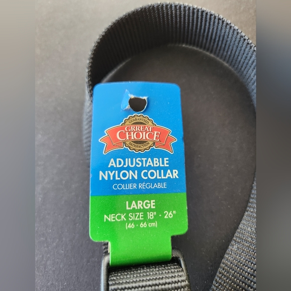 Grreat Choice Adjustable Dog Collar - Large - Picture 1 of 3